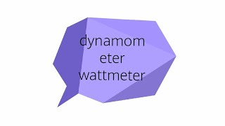 dynamometer wattmeter in tamil [upl. by Siuraj497]