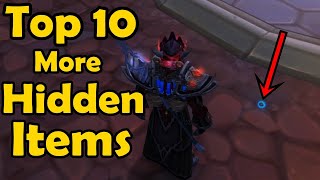 Top 10 More Hidden Items in World of Warcraft [upl. by Ark136]