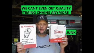 cloyes timing chain sets are total JUNK bet you installed it anyways fool sbc 350 build [upl. by Felton963]