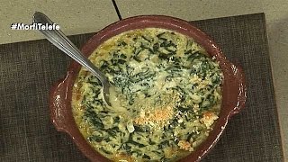 Receta Espinaca a la crema  La peña de Morfi [upl. by Annauqaj]