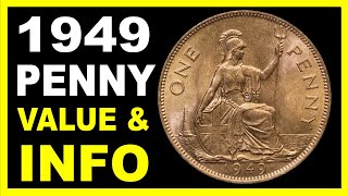 1949 UK Penny  Whats it Worth [upl. by Dulce157]