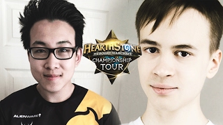 Pavel vs Greensheep  Finale Championnats dEurope Winter Hearthstone 2017 [upl. by Lauzon25]