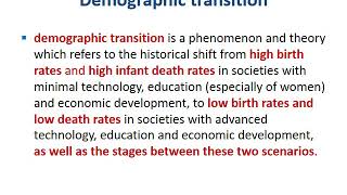 Demography and Vital statistics [upl. by Ttebroc]