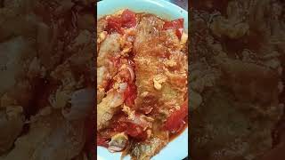 grouper fish fillet with tomato and egg  chinese cooking short [upl. by Rorry]