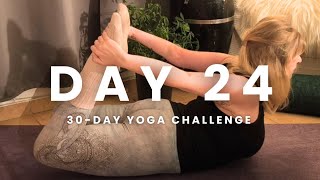 Das 24  30Day Yoga Challenge [upl. by Colan376]