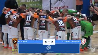 FC Toruń 22 Clearex Chorzów  Skrót  Futsal Ekstraklasa 03052018 [upl. by Purpura]