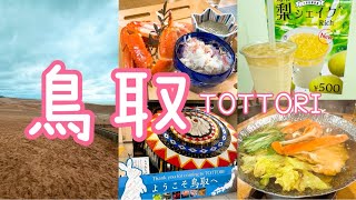 【鳥取日帰り旅】カニ食べて🦀温泉入って♨️悪天候の砂丘🐪に行って来ました [upl. by Wilhelmina943]