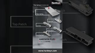 Explore Hardwyn PLUS Floor Spring Complete Set for Glass Doors [upl. by Carla450]