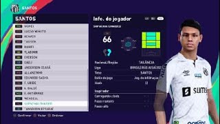 Kaio Jorge Santos PES 20202021 cópia da baseFace edit [upl. by Donell]