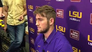 Danny Etling looks ahead to LSU at Alabama [upl. by Enilra]