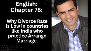 English Chapter 78 Why Divorce Rate is Low in countries like India who practice Arrange Marriage [upl. by Mirabella270]