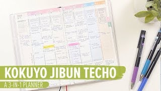 Kokuyo Jibun Techo A 3in1 Planner [upl. by Lohrman]