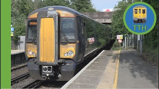 Class 375 at Borough Green amp Wrotham [upl. by Noicnecsa]