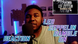 LED ZEPPELIN RAMBLE ON REACTION [upl. by Eitisahc372]