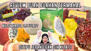 TASYI REVIEW BUAHBUAHAN TERMAHAL  MELON 25 JUTA RUPIAH DITIPU JEPANG GAK SIH KITA [upl. by Jonati779]