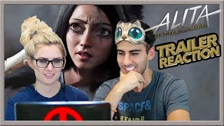 Alita Battle Angel TRAILER 2 REACTION  SENSORY DEPRIVATION [upl. by Butch]