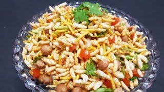 பேல் பூரி  bhel puri in tamil  bhel puri chaat recipe  pinksquare tamil [upl. by Moazami]