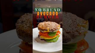 LowCarb Avocado Sausage Egg Burger  No Bread KetoFriendly Recipe shorts [upl. by Aisyla]