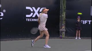 Lesia Tsurenko warmup [upl. by Gillie]