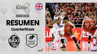 BAXI Manresa  Unicaja 6386 GAME HIGHLIGHTS  Playoff Liga Endesa 202324 [upl. by Ahsym]