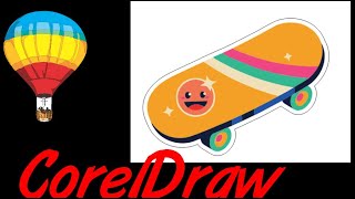 Corel Draw Tips amp Tricks Trace and add a outline to cut out a STICKER [upl. by Bever797]