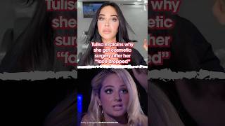 Tulisa explains why she got cosmetic surgery after her “face dropped” [upl. by Dlareg437]