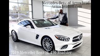 The Iconic 2019 MercedesBenz SL 450 Roadster review For Sale from Mercedes Benz of Arrowhead [upl. by Klarrisa]