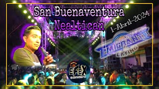 Te amaré😍🎵 🎤Sonido Emigrante Latino 🗺San Buenaventura Nealtican 2024 [upl. by Noroj139]