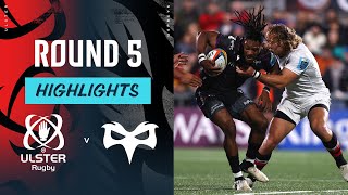 Ulster v Ospreys  Highlights  Round 5  URC 202425 [upl. by Iffar]