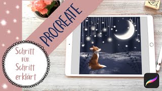 Procreate Tutorial  Tipps und Tricks für Anfänger  deutsch [upl. by Lachance]