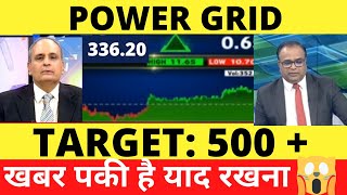 2024 POWER GRID SHARE LATEST NEWS POWER GRID SHARE PRICE TARGET POWER GRID SHARE ANALYSIS [upl. by Ahselat]