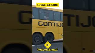 18055 empresa GONTIJO de transportes BR 381 Fernão Dias Km 41 Atibaia SP rodoviabraszil shorts [upl. by Jonette]