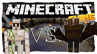 EISENGOLEM VS ETTIN  Minecraft Eisengolem vs Monster • 21  SHINEMC [upl. by Stanwin73]