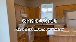 JBLM Empty House Tour 2023  Discovery Village  3 Bedroom  Full House Tour [upl. by Ycnahc]