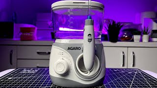 Every FAMILY needs this  Agaro Tabletop Water Flosser  Dentist Reviews [upl. by Caitlin]