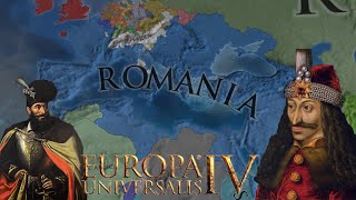 EU4 135 Domination  Wallachia to Romania  Timelapse [upl. by Nurav]