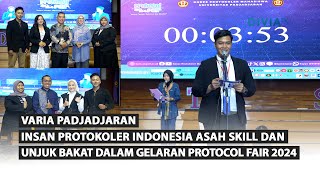 INSAN PROTOKOLER INDONESIA ASAH SKILL DAN UNJUK BAKAT DALAM GELARAN PROTOCOL FAIR 2024 [upl. by Bollinger]