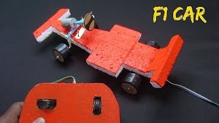 How to make an F1 Car at Home Easily with Remote Control [upl. by Lynd]