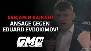 Benjamin Bajrami fordert Eduard Evdokimov bei GMC28 [upl. by Stedt774]