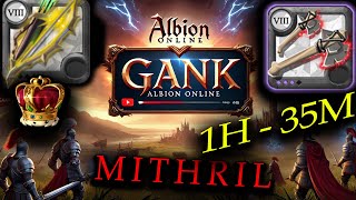 1 SAATTE 35 M  Albion Online Whispering Bow Gank [upl. by Masera]