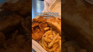 Trying Raising Cane’s Chicken Tenders food shorts [upl. by Eilyr]