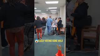 One day after bidens garbage statement a SC poll worker assaults a President Trump supporter [upl. by Derian]