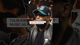 Talib Kweli talks music escapism [upl. by Ternan]