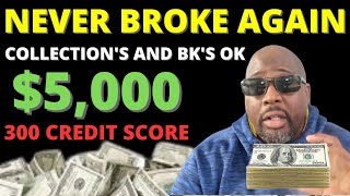 Easiest 5000 Unsecured Personal Loans For Bad Credit  Best 5 Bad Credit Loans No Proof Of Income [upl. by Mavilia]