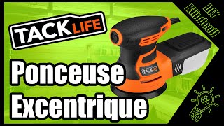 PONCEUSE EXCENTRIQUE TACKLIFE PRS01A  TEST COMPLET  AVIS  CONSEILS [upl. by Oidivo]