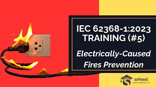 IEC 6236812023 Training Part 5 ElectricallyCaused Fires Prevention [upl. by Yeroc]