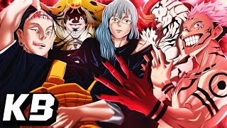 Maldiciones MacroRap  Jujutsu Kaisen  Kballero [upl. by Llewxam]