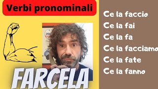 Verbi Pronominali  FARCELA Italian Pronominal Verbs [upl. by Eitirahc179]