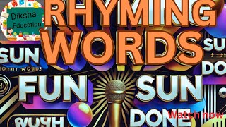 40 Rhyming Words Rhyming Words Rhyming Word  Rhyming Words in English Rhyming Word 40 [upl. by Allegra]