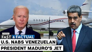 Fast and Factual LIVE US Seizes Maduro’s Private Plane Venezuela Condemns It as quotPiracyquot [upl. by Yirinec]